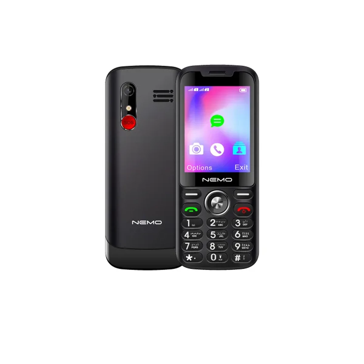 گوشی موبایل نمو مدل E177 دو سیم کارت ظرفیت 32 مگابایت رم 24 مگابایت