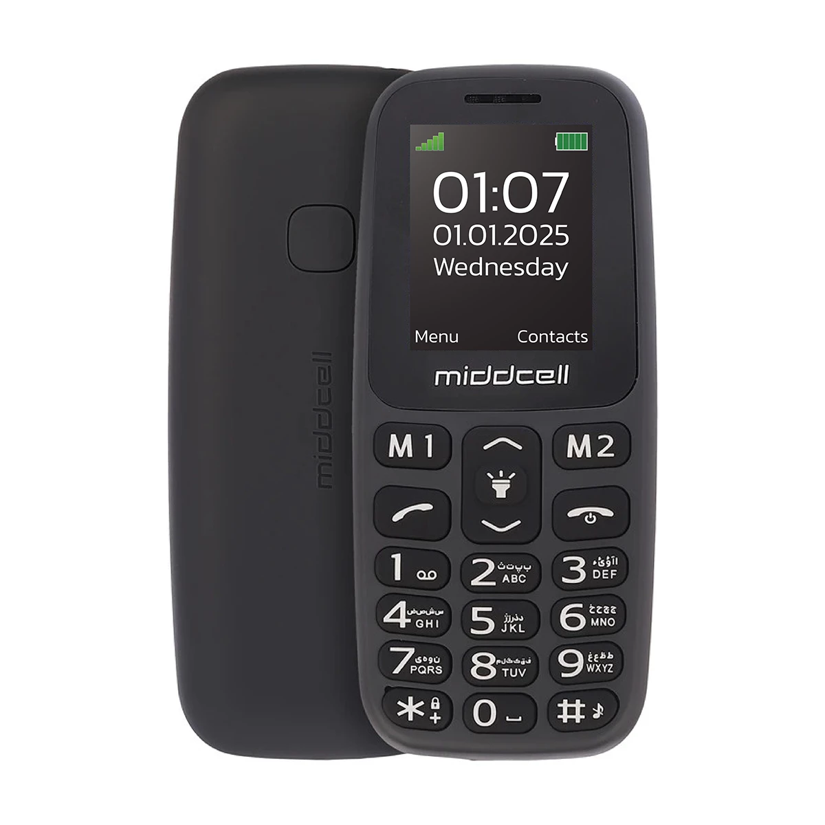 گوشی موبايل میدسل مدل M107 ظرفیت 32 مگابایت رم 32 مگابایت