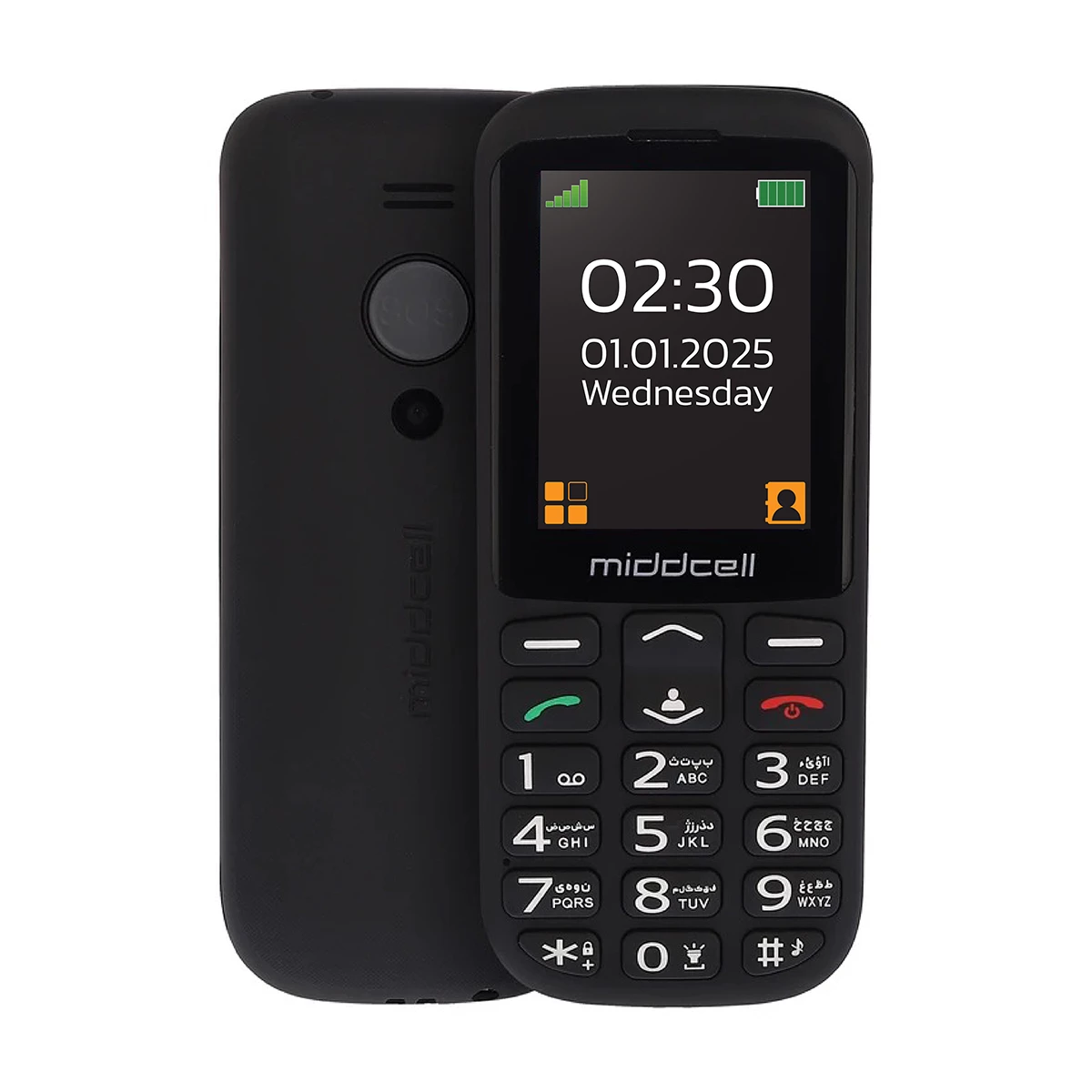 گوشی موبايل میدسل مدل M230 ظرفیت 32 مگابایت رم 32 مگابایت