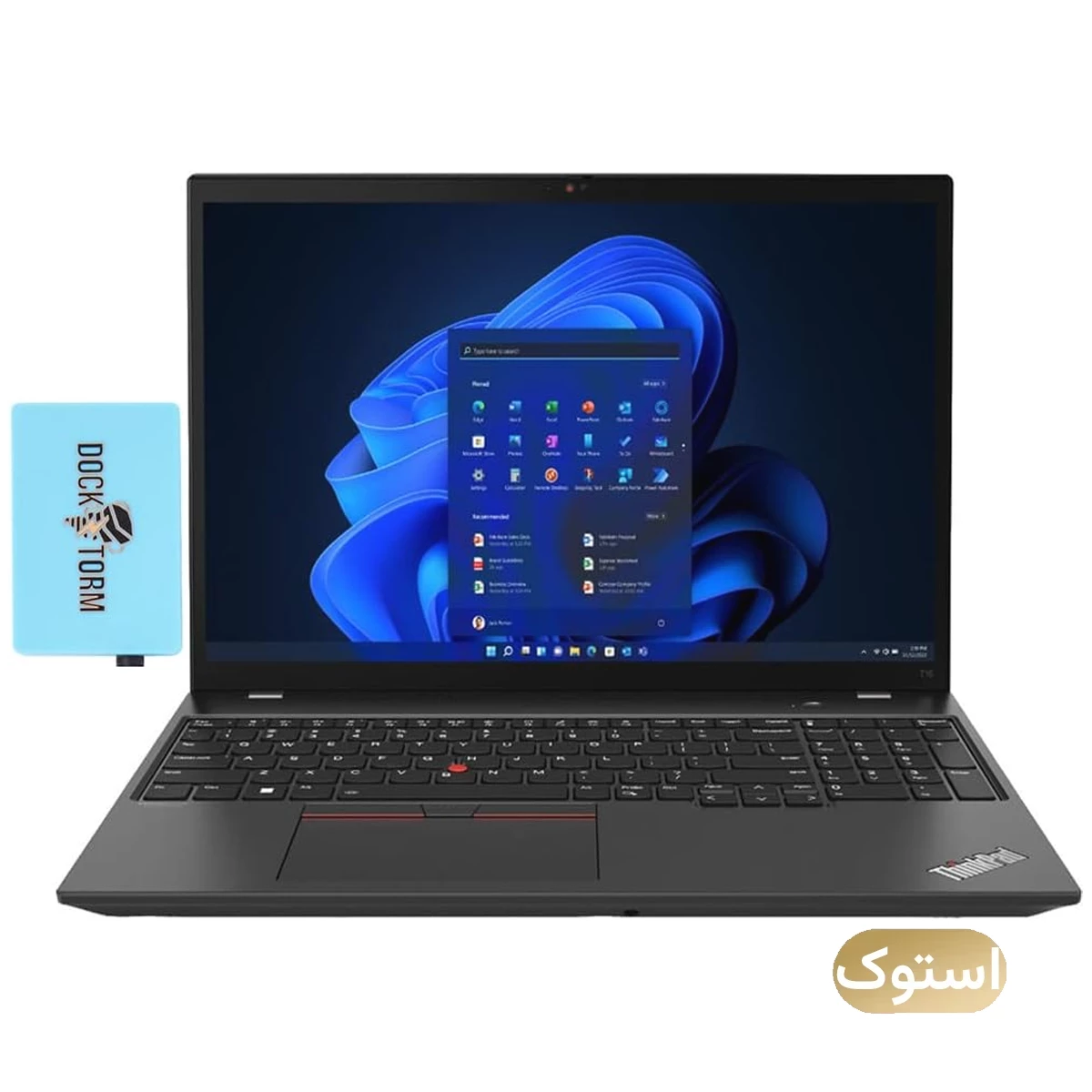 لپ تاپ استوک USED - لنوو 15.6 اینچی مدل ThinkPad T15 i5 1135G7 16GB 256GB - مشکی