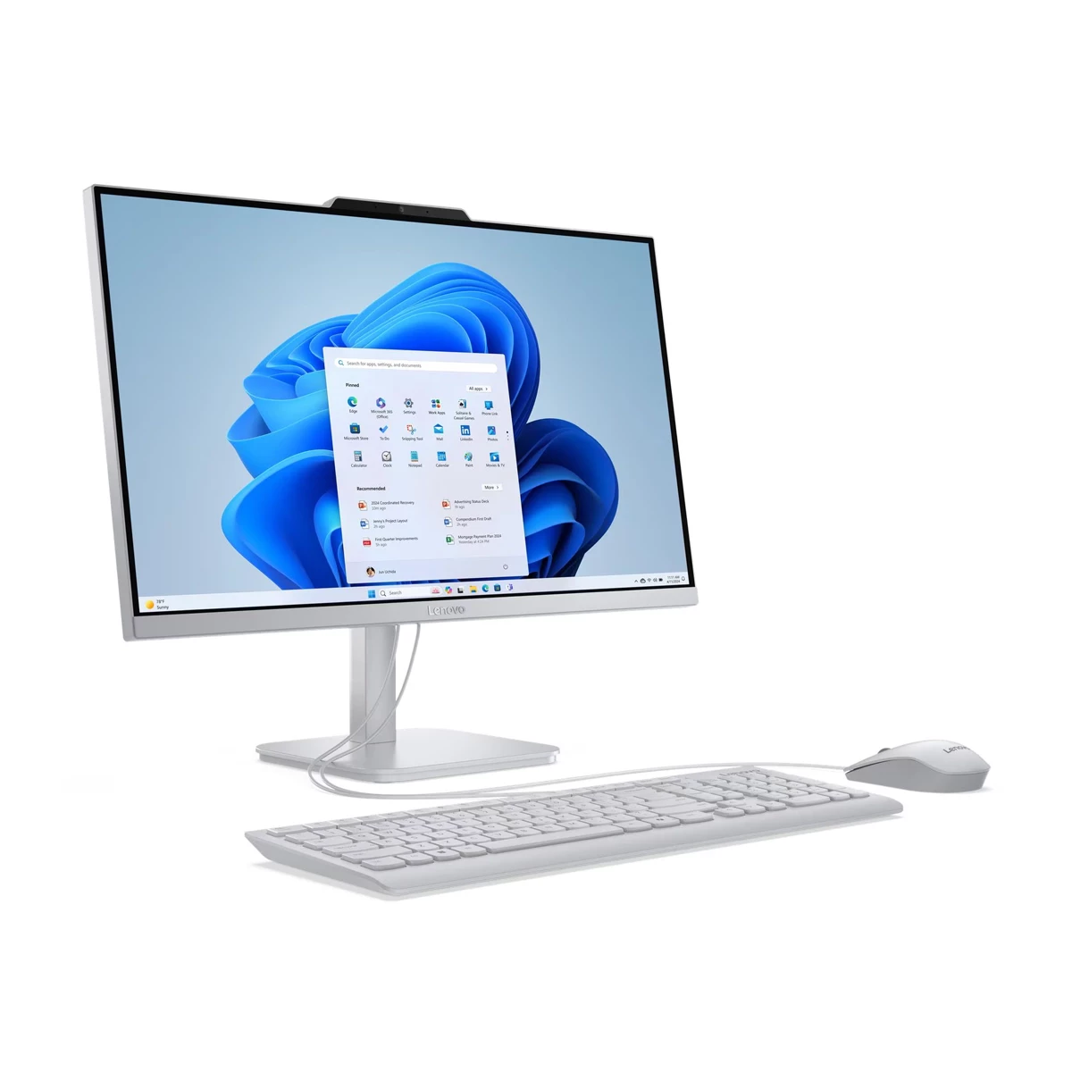 کامپیوتر All in One لنوو 23.8 اینچی مدل A100  i3 N305 8GB 1TB