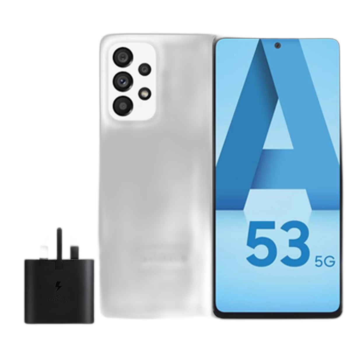 گوشی موبايل سامسونگ Galaxy A53 5G ظرفیت 128 گیگابایت رم 8 گیگابایت به همراه شارژر 25 وات سامسونگ