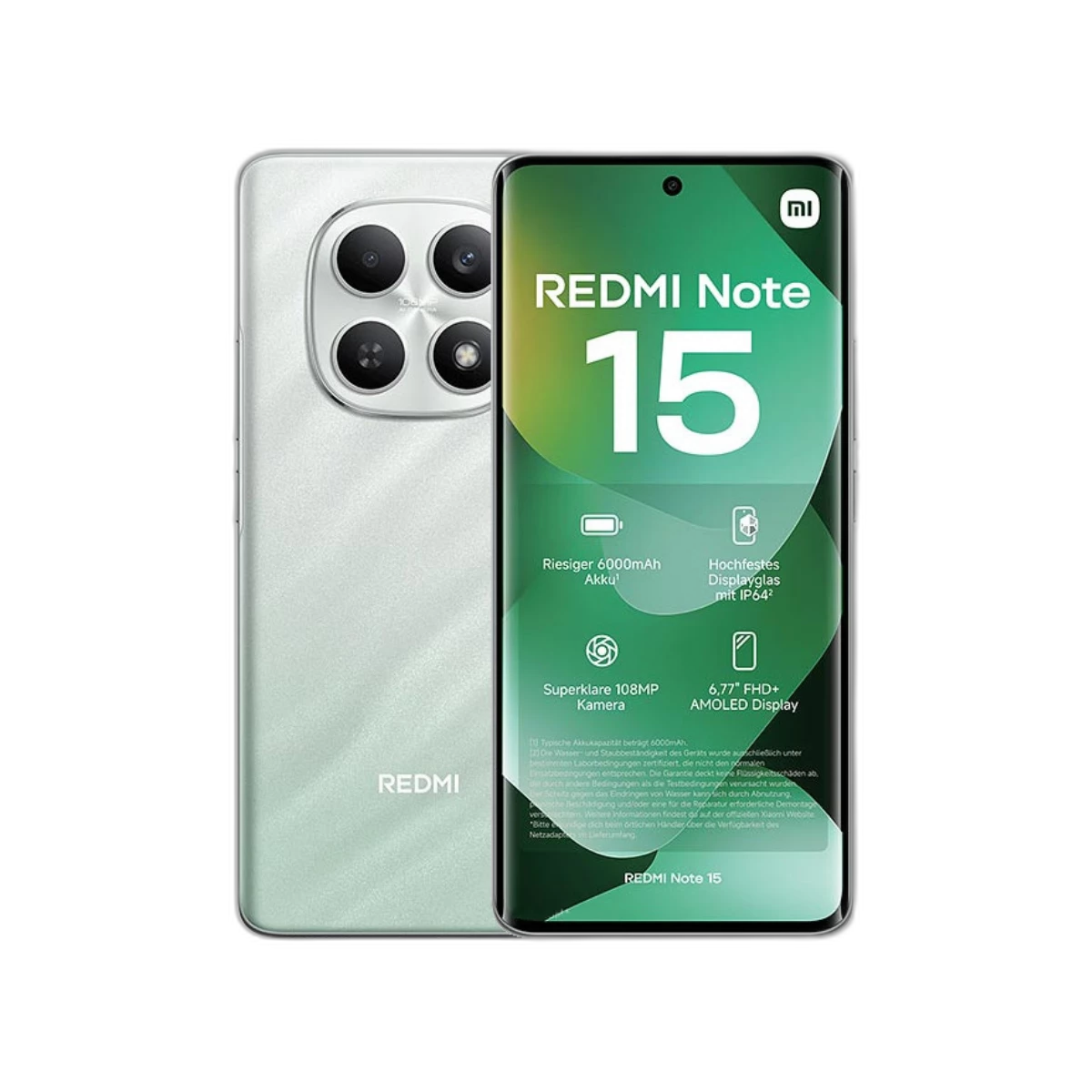 گوشی موبايل شیائومی مدل Redmi Note 15 4G ظرفیت 128 گیگابایت رم 8 گیگابایت